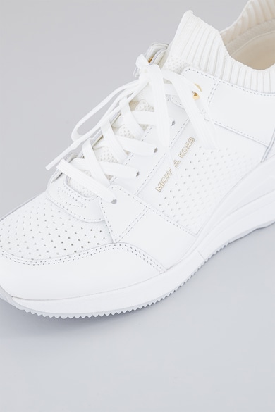 Michael Kors Telitalpú sneaker bőrrészletekkel női