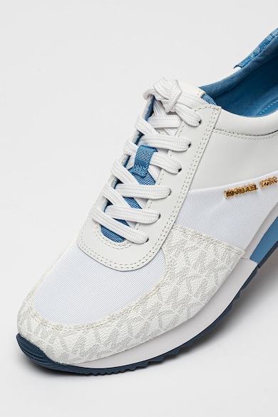 Michael Kors Logómintás sneaker bőrrészletekkel női