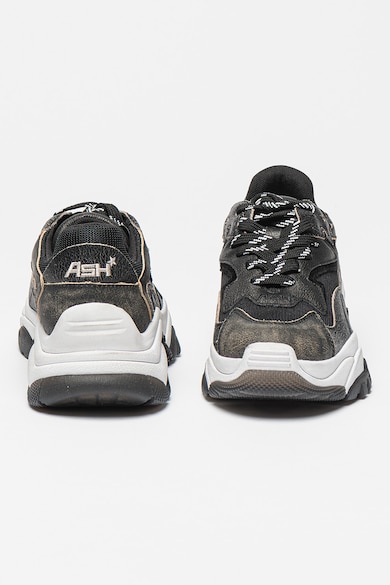 ASH Pantofi sport de piele cu garnituri de plasa Addict Femei