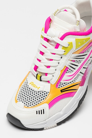 ASH Race Colorful műbőr sneaker hálós anyagbetétekkel női