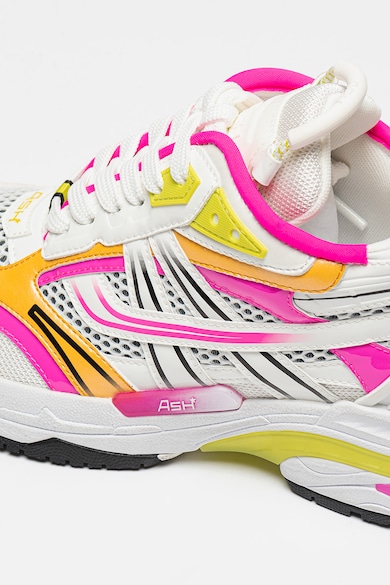 ASH Race Colorful műbőr sneaker hálós anyagbetétekkel női