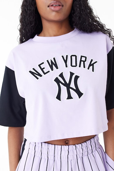 New Era New York Yankees ejtett ujjú crop póló női