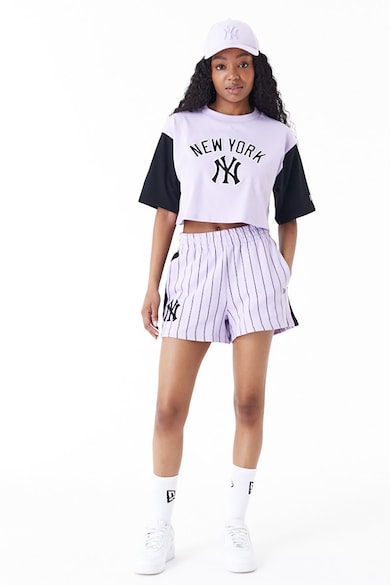 New Era Скъсена тениска New York Yankees с паднали ръкави Жени