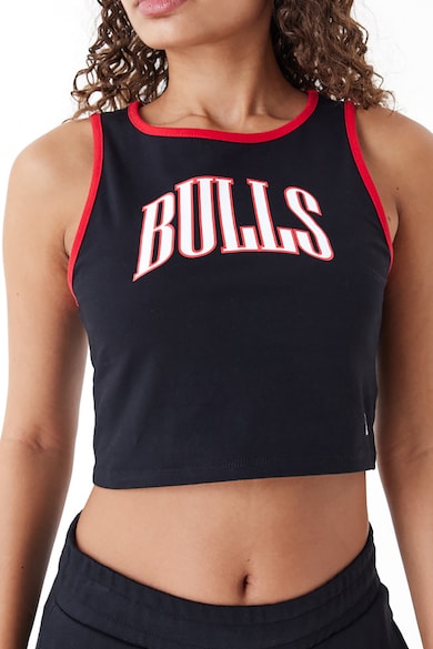 New Era Скъсен топ Chicago Bulls с лого Жени