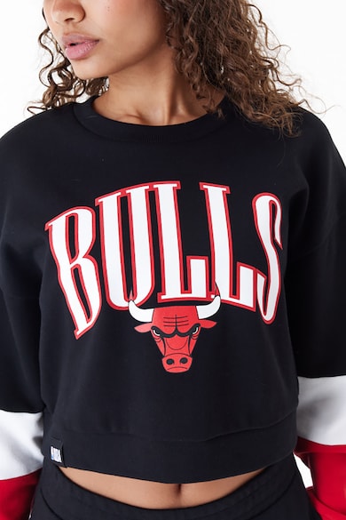 New Era Chicago Bulls ejtett ujjú pulóver női