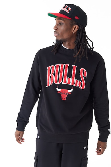 New Era Chicago Bulls mintás uniszex pulóver férfi