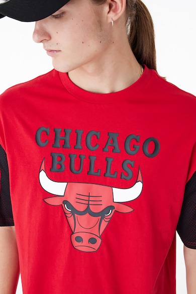 New Era Памучна тениска Chicago Bulls с лого Мъже