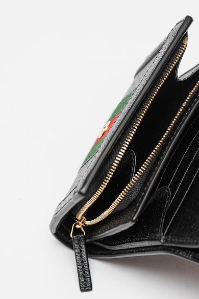 Gucci Fedőlapos bőr pénztárca logóval női