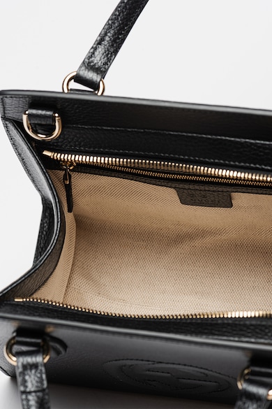 Gucci Кожена ръчна чанта с отделяща се презрамка с регулиране Жени