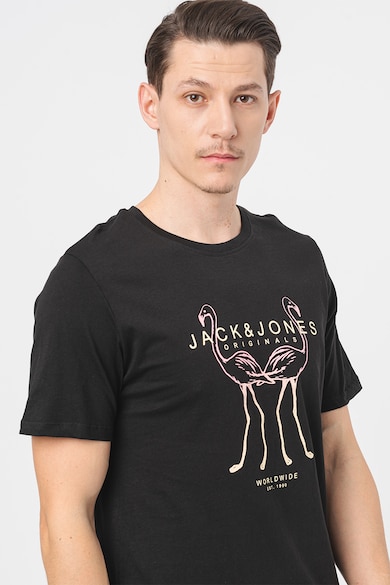 Jack & Jones Logómintás póló férfi
