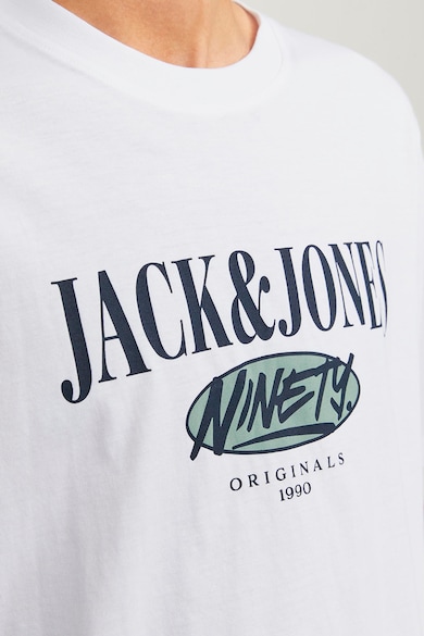 Jack & Jones Set de tricouri lejere cu logo, 2 piese Barbati