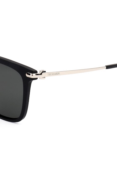 Trussardi Ochelari de soare aviator cu lentile uni Barbati