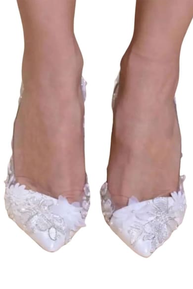 YONCY Pantofi stiletto cu model floral Femei