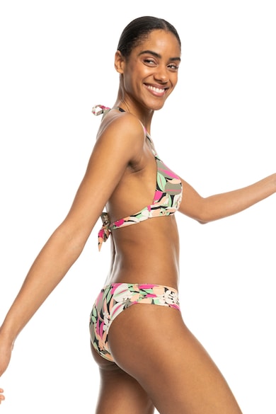 ROXY Costum de baie cu doua piese si imprimeu tropical Femei