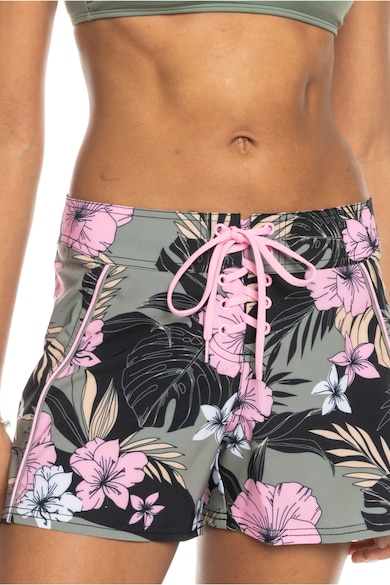 ROXY Плажни шорти с тропическа шарка Жени