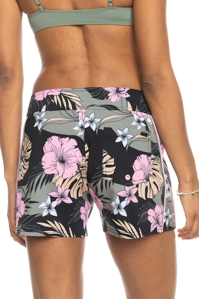 ROXY Pantaloni scurti de plaja cu model tropical Femei