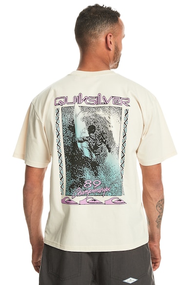 QUIKSILVER Тениска от органичен памук Back Flash Мъже