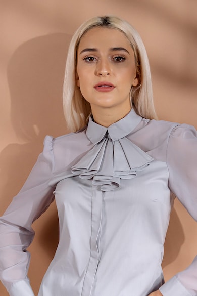 RESENSE Camasa cu insertii semi-transparente Sharon Femei
