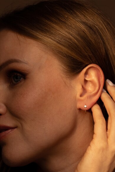 L'Instant D'or 9 karátos fülbevaló cirkóniával női