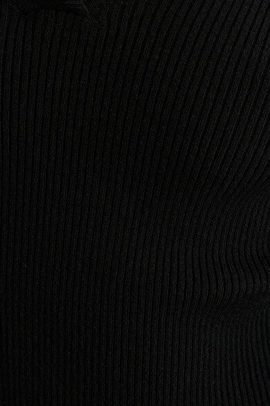 KOTON Crop pulóver mély V alakú nyakkivágással női