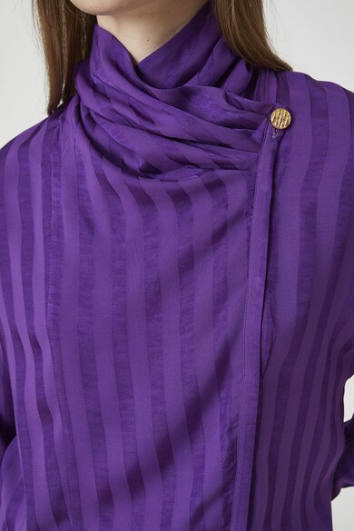 KOTON Раирана блуза със застъпен дизайн Жени