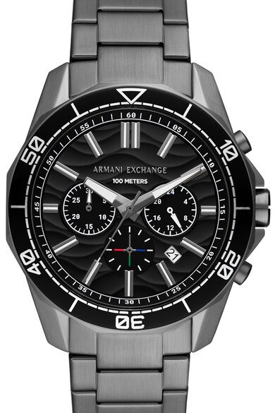 ARMANI EXCHANGE Chrono karóra fémszíjjal férfi