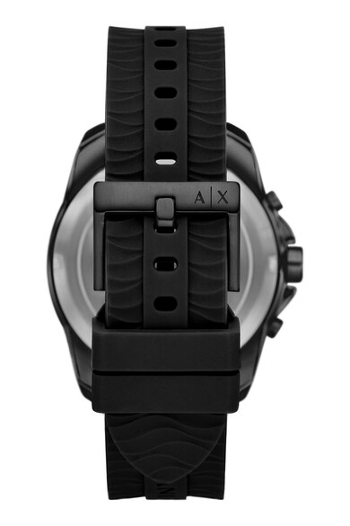 ARMANI EXCHANGE Szilikon szíjas chrono karóra férfi