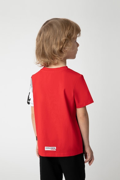 GULLIVER Тениска с овално деколте и дизайн с цветен блок Момчета