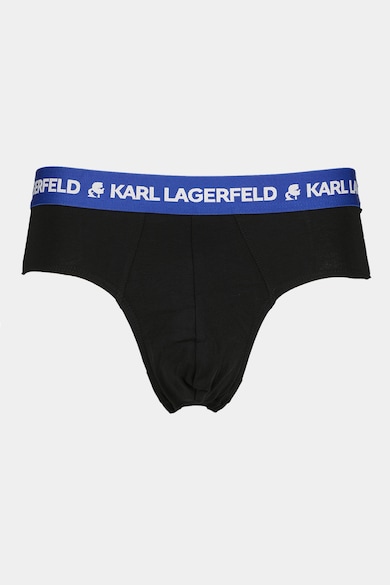 Karl Lagerfeld Слипове с лого, 3 чифта Мъже
