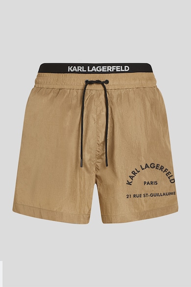 Karl Lagerfeld 2-in-1 dizájnos fürdőnadrág férfi