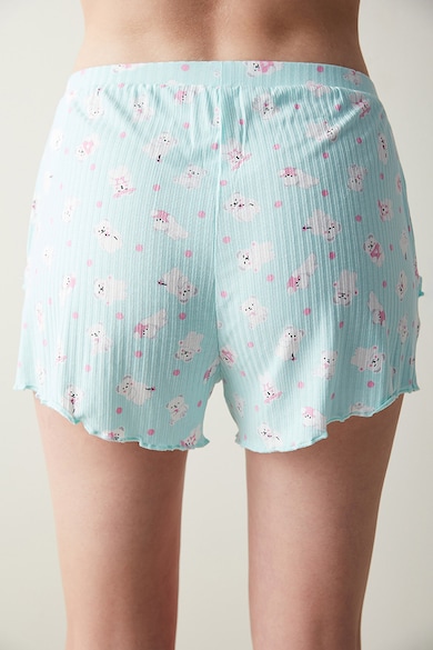 Penti Pantaloni scurti de pijama cu imprimeu grafic Femei