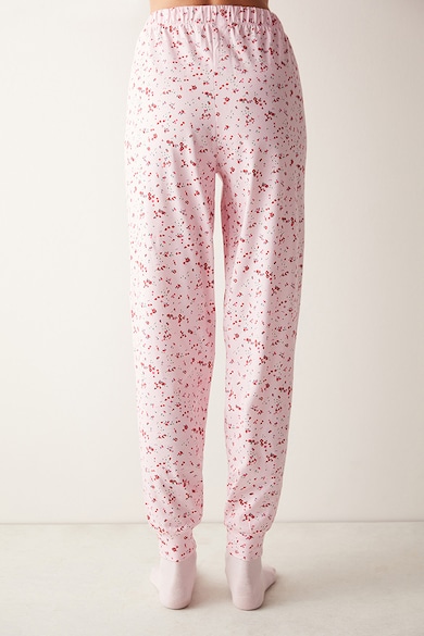 Penti Pantaloni de pijama din bumbac cu imprimeu floral Femei