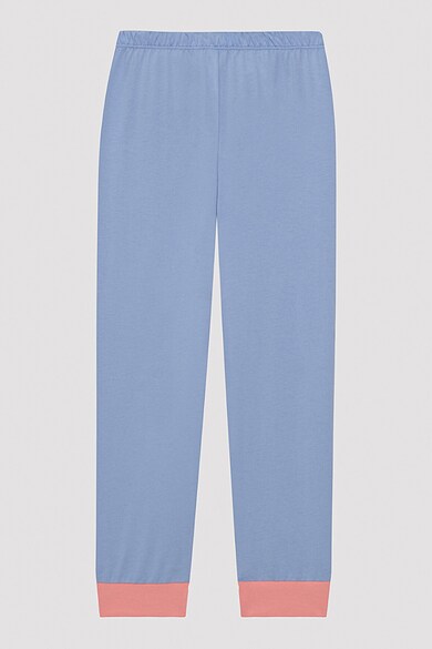 Penti Set de pijama cu pantaloni lungi si imprimeu - 2 perechi Fete