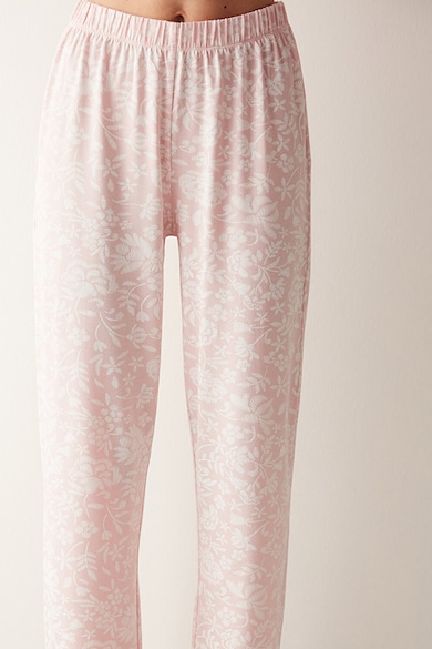 Penti Pantaloni de pijama cu imprimeu grafic Femei