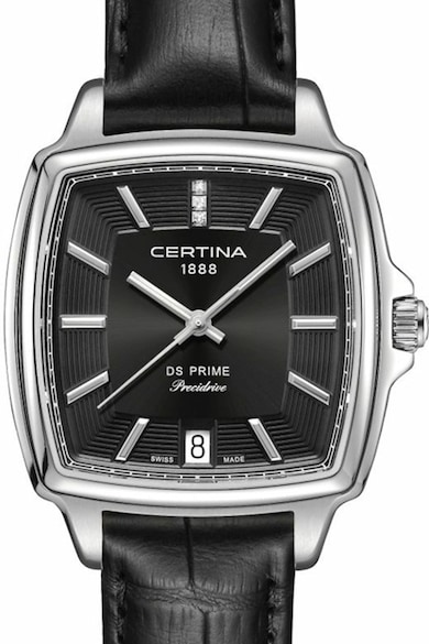 Certina Часовник Swiss Made с кварц и 3 диаманта Жени
