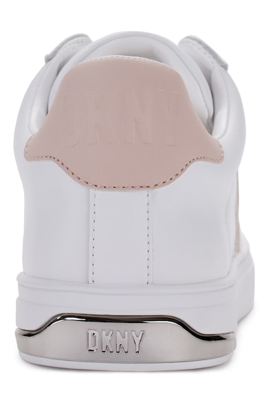 DKNY Pantofi sport de piele cu logo Femei