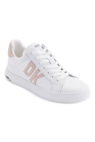 DKNY Pantofi sport de piele cu logo Femei