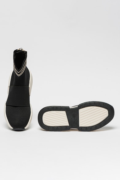 DKNY Pantofi sport inalti cu model cu material textil Marini Femei