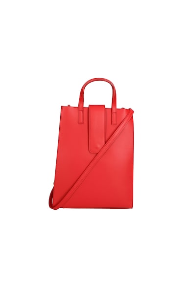 Gave Lux Кожена чанта с велур Жени