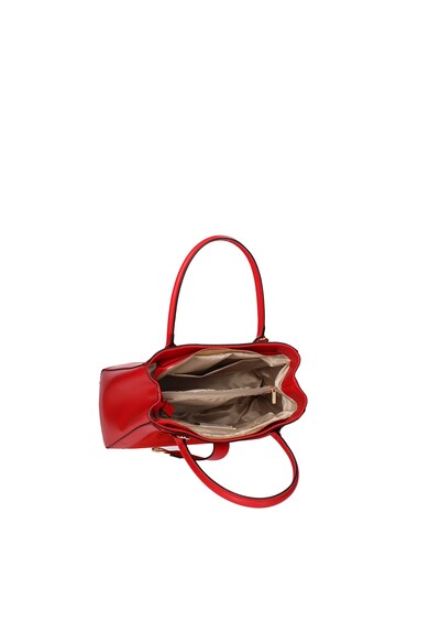 Viola Castellani Кожена чанта за рамо с велур Жени