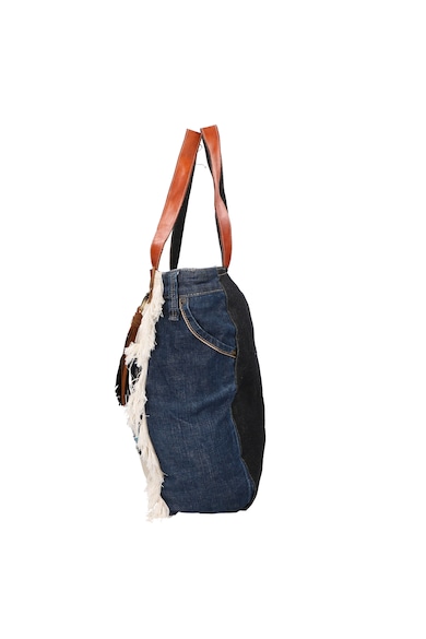 Gave Lux Шопинг чанта с незавършен подгъв Жени
