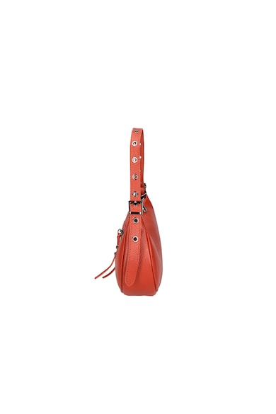 Gave Lux Кожена чанта с метални детайли Жени