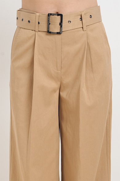 Karl Lagerfeld Широк панталон с колан Жени