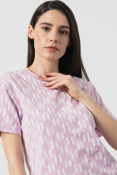 Karl Lagerfeld Тениска от органичен памук с лого Жени