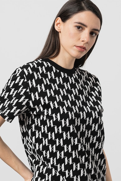 Karl Lagerfeld Тениска от органичен памук с лого Жени