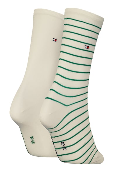 Tommy Hilfiger Дълги чорапи с памук - 2 чифта Жени