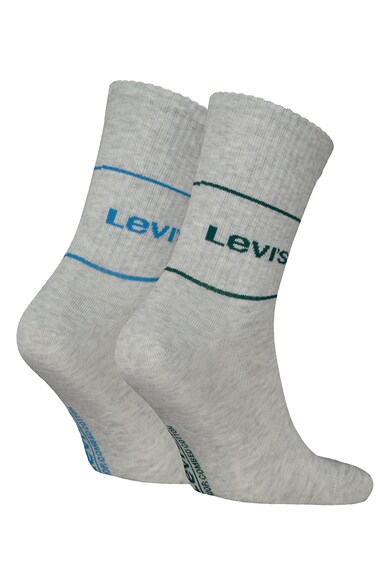 Levi's Hosszú szárú pamuttartalmú zokni szett - 2 pár férfi