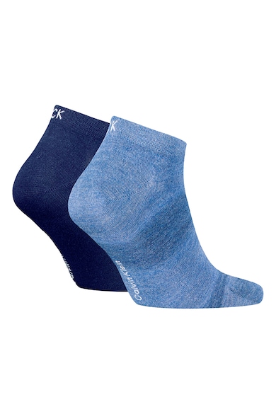 CALVIN KLEIN Къси чорапи с памук - 2 чифта Мъже