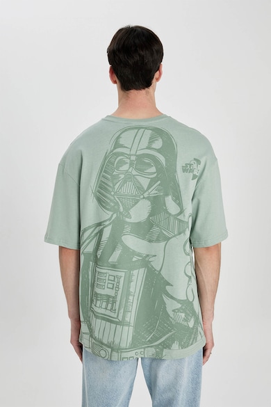 DeFacto Свободна тениска с шарка на Star Wars Мъже