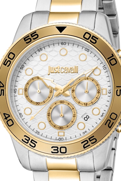 JUST CAVALLI Fémszíjas chrono karóra férfi